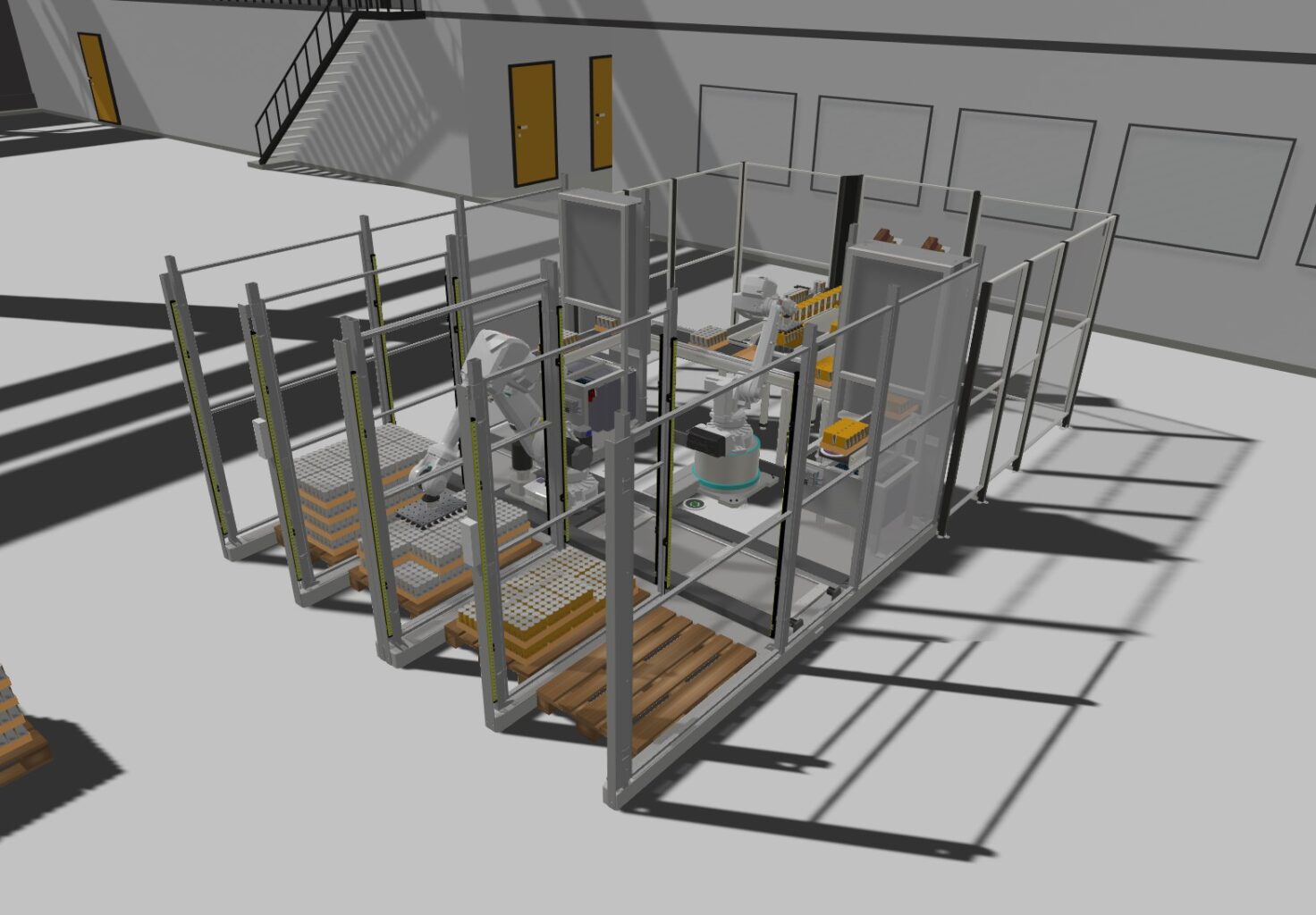 Food Industry Automation simulation