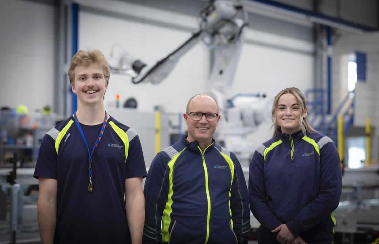 Throughout their internship, they’ve been supported by Magnus Spåre, Senior Automation Engineer at Shape. – “We’re so grateful to have had Magnus as our mentor. He’s kind of a ‘super senior’ around here – not just anyone!” laughs Teddi. Both Kajsa and Teddi emphasize how engaged Magnus has been in their work. It was also Magnus, together with Dr. Anders Jönsson, Head of Technology & Innovation, who helped them choose their thesis topics.
